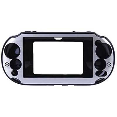 OSTENT Funda Protectora de Piel de Aluminio Metalizada Colorida Compatible con Sony PS Vita PSV PCH-2000 Color Plata OSTENT Funda Protectora de Piel de Aluminio Metalizada Colorida Compatible con Sony PS Vita PSV PCH-2000 Color Plata