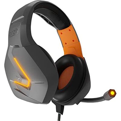 Orzly Auriculares Gaming Compatible con PS5, PS4, PC, Xbox, Nintendo Switch, con microfono, Sonido Premiun RGB Luz LED, cancelación de Ruido Hornet RXH -20 Vesuvius Edicion Orzly Auriculares Gaming Compatible con PS5, PS4, PC, Xbox, Nintendo Switch, con microfono, Sonido Premiun RGB Luz LED, cancelación de Ruido Hornet RXH -20 Vesuvius Edicion