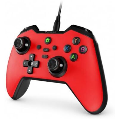 Genesis GAMEPAD MANGAN 300 USB (FOR PC/SWITCH/MOBILE) ROJO Genesis GAMEPAD MANGAN 300 USB (FOR PC/SWITCH/MOBILE) ROJO