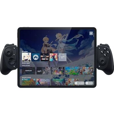 Razer Kishi V3 Pro XL Mando gaming USB C para tablets de tamaño completo iPads y tabletas Android de hasta 13" Plug-and-Play sticks analógicos (12 botones háptica Sensa HD) Negro Razer Kishi V3 Pro XL Mando gaming USB C para tablets de tamaño completo iPads y tabletas Android de hasta 13" Plug-and-Play sticks analógicos (12 botones háptica Sensa HD) Negro