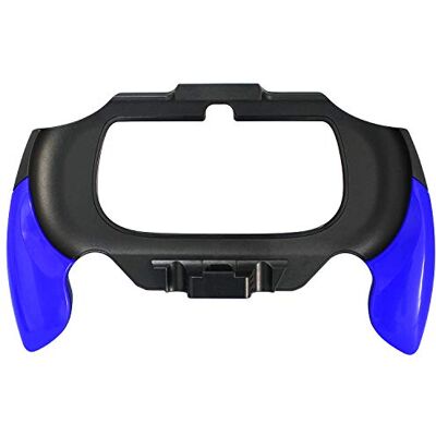 OSTENT Soporte de Joypad flexible Empuñadura de mano para Sony PlayStation PS Vita PSV PCH-2000 Color azul OSTENT Soporte de Joypad flexible Empuñadura de mano para Sony PlayStation PS Vita PSV PCH-2000 Color azul