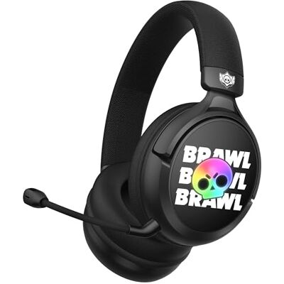 Subsonic Auriculares Inalámbricos para Juegos Brawl Stars con LED y Micrófono Extraíble. Auriculares Bluetooth para Juegos Compatibles con Todas Las Consolas, PC, Tabletas y Smartphones Negro Subsonic Auriculares Inalámbricos para Juegos Brawl Stars con LED y Micrófono Extraíble. Auriculares Bluetooth para Juegos Compatibles con Todas Las Consolas, PC, Tabletas y Smartphones Negro