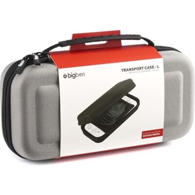 Bigben Interactive Funda Rígida para Accesorios, Color Gris (Nintendo Switch) Bigben Interactive Funda Rígida para Accesorios, Color Gris (Nintendo Switch)
