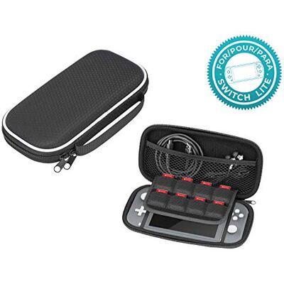 Subsonic Bolsa dura y a prueba de golpes, Estuche con cremallera de EVA (Nintendo Switch Lite) Subsonic Bolsa dura y a prueba de golpes, Estuche con cremallera de EVA (Nintendo Switch Lite)