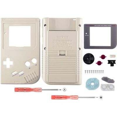 OSTENT Sostituzione Cover Case Cover Shell Completa per Nintendo Game Boy Console Colore Grigio OSTENT Sostituzione Cover Case Cover Shell Completa per Nintendo Game Boy Console Colore Grigio