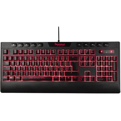 Konix Drakkar Teclado Gaming con Cable semimecánico Niflheim AZERTY Anti-ghosting de 19 Teclas Cable de 1,6 m Negro Konix Drakkar Teclado Gaming con Cable semimecánico Niflheim AZERTY Anti-ghosting de 19 Teclas Cable de 1,6 m Negro
