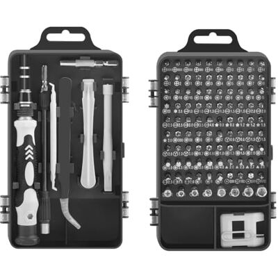 Venom Kit de Reparación Electrónica y Gaming 124 en 1 con Destornilladores de Precisión para PS5, Xbox, Switch, PC y Más Venom Kit de Reparación Electrónica y Gaming 124 en 1 con Destornilladores de Precisión para PS5, Xbox, Switch, PC y Más