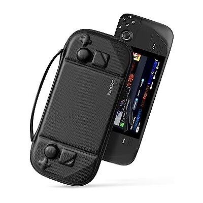 tomtoc Funda de Transporte Steam Deck/Steam Deck OLED, Estuche rígida de Filz de protección Total para Transportar la Consola Steam Deck y Sus Accesorios, Bolsa de Viaje a Prueba Golpes, como Regalos tomtoc Funda de Transporte Steam Deck/Steam Deck OLED, Estuche rígida de Filz de protección Total para Transportar la Consola Steam Deck y Sus Accesorios, Bolsa de Viaje a Prueba Golpes, como Regalos
