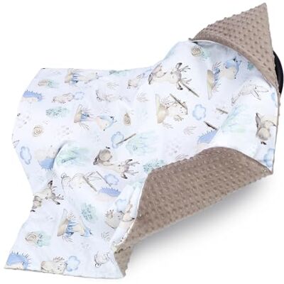 Totsy Baby Arrullo para silla de coche y silla de paseo – suave manta Minky bebé reversible con capucha para recién nacido – uso Todo el año fuera de casa 90×90 cm Erizo caqui Oeko-Tex Totsy Baby Arrullo para silla de coche y silla de paseo – suave manta Minky bebé reversible con capucha para recién nacido – uso Todo el año fuera de casa 90×90 cm Erizo caqui Oeko-Tex