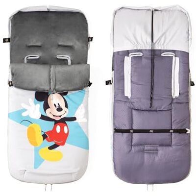 Interbaby Saco Silla Paseo Universal Saco Bebe Invierno Suave, Cálido, Afelpado Saco Carro Bebe Invierno Desmontable, Doble Apertura, Lavado Fácil, Materiales Antialérgicos, Mickey Geo Interbaby Saco Silla Paseo Universal Saco Bebe Invierno Suave, Cálido, Afelpado Saco Carro Bebe Invierno Desmontable, Doble Apertura, Lavado Fácil, Materiales Antialérgicos, Mickey Geo