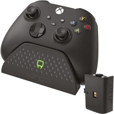 Venom Base de Carga con batería Recargable Negro (Xbox Series X & S/Xbox One) Venom Base de Carga con batería Recargable Negro (Xbox Series X & S/Xbox One)