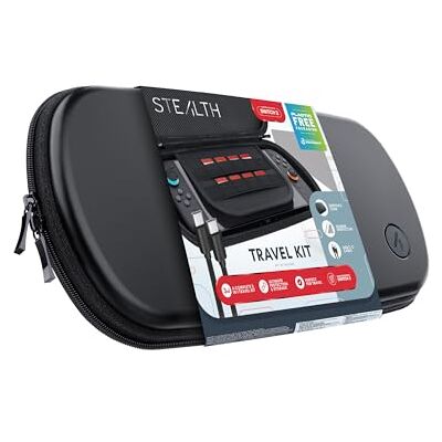 STEALTH Kit de viaje para consola portátil, compatible con Switch 2 STEALTH Kit de viaje para consola portátil, compatible con Switch 2