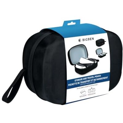 Nacon Bolsa de transporte y almacenamiento para Playstation VR2, Negro , Clásico Nacon Bolsa de transporte y almacenamiento para Playstation VR2, Negro , Clásico