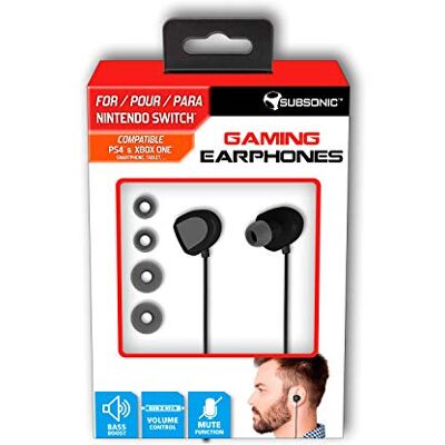 Subsonic Auriculares Estéreo Game & Chat (Nintendo Switch) Subsonic Auriculares Estéreo Game & Chat (Nintendo Switch)