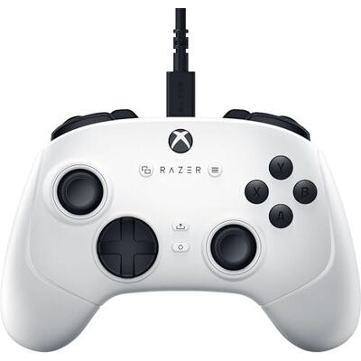 Razer Wolverine V3 Tournament Edition Mando de deportes con cable para Xbox X S y PC (botones de acción táctiles Mecha, HyperTriggers Pro, D-Pad de 8 direcciones, cable USB-C de 3m) Blanco Razer Wolverine V3 Tournament Edition Mando de deportes con cable para Xbox X S y PC (botones de acción táctiles Mecha, HyperTriggers Pro, D-Pad de 8 direcciones, cable USB-C de 3m) Blanco