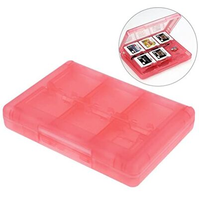 Desconocido Estuche para Tarjetas de Juegos 28 en 1 Compatible con 3DS / 3DS / DSi / DSi XL / DSi LL / DS / DS Lite Caja de Almacenamiento de Cartuchos (Pink) Desconocido Estuche para Tarjetas de Juegos 28 en 1 Compatible con 3DS / 3DS / DSi / DSi XL / DSi LL / DS / DS Lite Caja de Almacenamiento de Cartuchos (Pink)