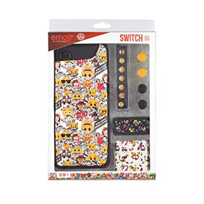 Indeca Pack Accesorios 10 En 1 Emoji 2018 (Nintendo Switch) Indeca Pack Accesorios 10 En 1 Emoji 2018 (Nintendo Switch)