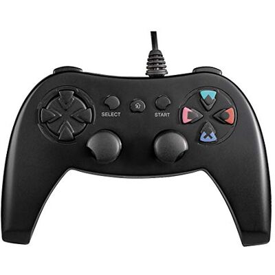 Hama Combat Bow PS3 Gamepad Playstation 3 Negro Volante/mando (Gamepad, Playstation 3, Analógico, D-pad, Hogar, Seleccionar, Inicio, Alámbrico, Negro) Hama Combat Bow PS3 Gamepad Playstation 3 Negro Volante/mando (Gamepad, Playstation 3, Analógico, D-pad, Hogar, Seleccionar, Inicio, Alámbrico, Negro)