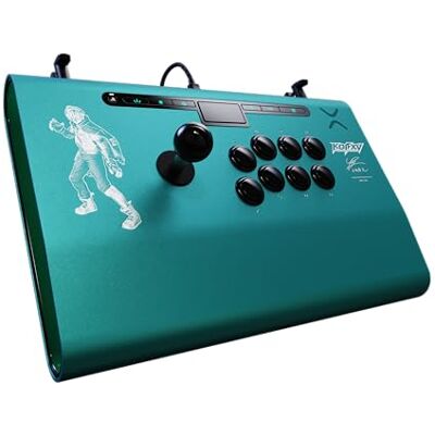 PDP Victrix Pro FS Playstation Fight Stick for PS4, PS5, PC, Durable Aluminum, Sanwa Denshi Buttons, Ergonomic Wrist Slope, Detachable Joystick, Tournament Grade for Fighting Games KOF Shun'ei PDP Victrix Pro FS Playstation Fight Stick for PS4, PS5, PC, Durable Aluminum, Sanwa Denshi Buttons, Ergonomic Wrist Slope, Detachable Joystick, Tournament Grade for Fighting Games KOF Shun'ei