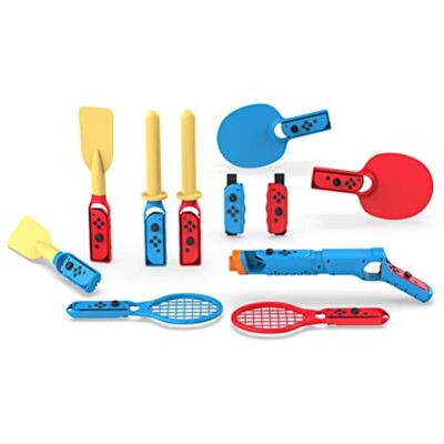 Desconocido 11 en 1 Para Switch Paquete de Accesorios Deportivos Instantáneos para Juegos Deportivos de NS Switch Desconocido 11 en 1 Para Switch Paquete de Accesorios Deportivos Instantáneos para Juegos Deportivos de NS Switch