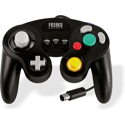 Freaks and Geeks Mando Negro Para Wii / Game Cube Con Turbo Y Slow (PlayStation 5) Freaks and Geeks Mando Negro Para Wii / Game Cube Con Turbo Y Slow (PlayStation 5)