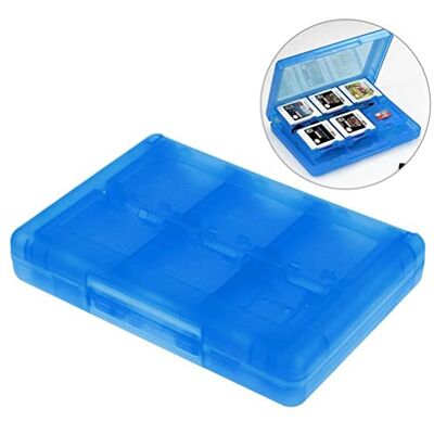 Desconocido Estuche para Tarjetas de Juegos 28 en 1 Compatible con 3DS / 3DS / DSi / DSi XL / DSi LL / DS / DS Lite Caja de Almacenamiento de Cartuchos (Blue) Desconocido Estuche para Tarjetas de Juegos 28 en 1 Compatible con 3DS / 3DS / DSi / DSi XL / DSi LL / DS / DS Lite Caja de Almacenamiento de Cartuchos (Blue)