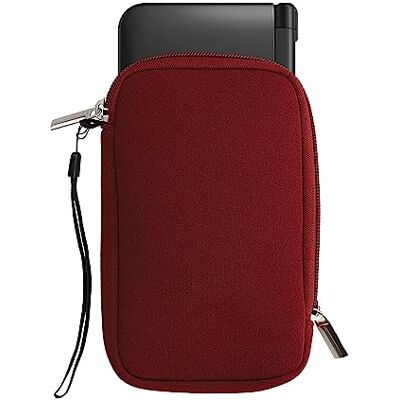 kwmobile Funda Compatible con Consola Nintendo 3DS XL Estuche de Neopreno con Cremallera en Burdeos kwmobile Funda Compatible con Consola Nintendo 3DS XL Estuche de Neopreno con Cremallera en Burdeos