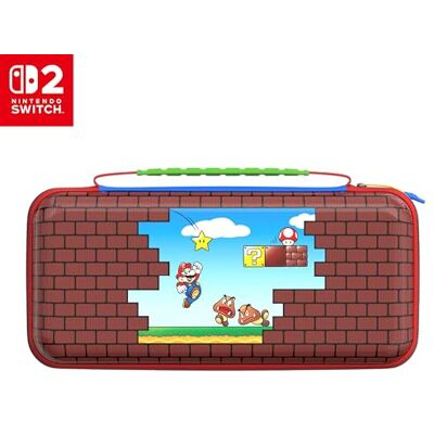 Turtle Beach PlayTrek Funda de Viaje Mario Bricks para Nintendo Switch 2 Turtle Beach PlayTrek Funda de Viaje Mario Bricks para Nintendo Switch 2