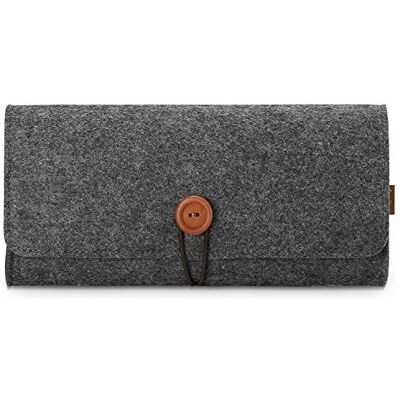 ProCase Funda de Viaje para Nintendo Switch Lite, Estuche Fieltro Portátil Ultra Delgado con 5 Puestos para Cartucho de Juego, Bolsa Protectora de Transporte para Nintendo Switch Lite 2019 –Negro ProCase Funda de Viaje para Nintendo Switch Lite, Estuche Fieltro Portátil Ultra Delgado con 5 Puestos para Cartucho de Juego, Bolsa Protectora de Transporte para Nintendo Switch Lite 2019 –Negro