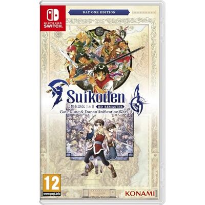 Konami Suikoden 1 & 2 HD Remaster: Day 1 Switch Konami Suikoden 1 & 2 HD Remaster: Day 1 Switch