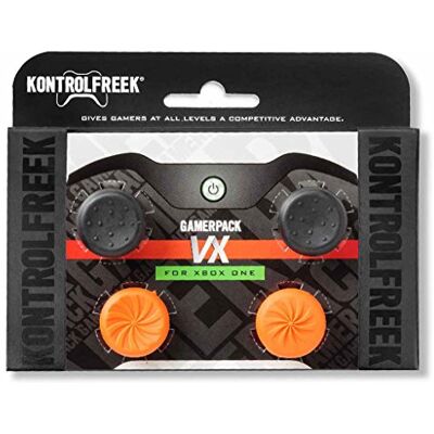 KontrolFreek Gamepack VX XB1 para Xbox One y Xbox Series X/S Performance Thumbsticks Negro / Naranja. KontrolFreek Gamepack VX XB1 para Xbox One y Xbox Series X/S Performance Thumbsticks Negro / Naranja.
