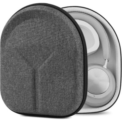 GEEKRIA Funda para Auriculares Shield Compatible con B&O Beoplay HX, H9i, H95, H9, H8, H7, H6, Portal Gaming: Bolsa de Viaje rígida de Repuesto con Almacenamiento de Cables (Gris Oscuro) GEEKRIA Funda para Auriculares Shield Compatible con B&O Beoplay HX, H9i, H95, H9, H8, H7, H6, Portal Gaming: Bolsa de Viaje rígida de Repuesto con Almacenamiento de Cables (Gris Oscuro)