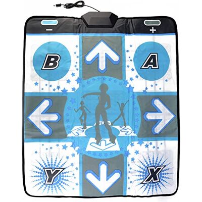 OSTENT Alfombrilla antideslizante Dancing Revolution Dancing Mat Compatible para Nintendo Wii GameCube NGC DDR Games OSTENT Alfombrilla antideslizante Dancing Revolution Dancing Mat Compatible para Nintendo Wii GameCube NGC DDR Games