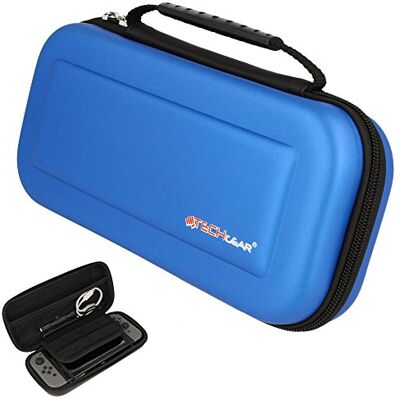 TECHGEAR Carcasa rígida para Nintendo Switch (Incluye Controladores, Tarjetas de Juego y Accesorios) TECHGEAR Carcasa rígida para Nintendo Switch (Incluye Controladores, Tarjetas de Juego y Accesorios)