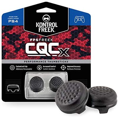 KontrolFreek CQCX para PlayStation 4 (PS4) y PlayStation 5 (PS5) Performance Thumbsticks Negro. KontrolFreek CQCX para PlayStation 4 (PS4) y PlayStation 5 (PS5) Performance Thumbsticks Negro.