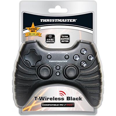 Thrustmaster Guillemot Gamepad T Inalámbrico, Color Negro (PS3, PC) Thrustmaster Guillemot Gamepad T Inalámbrico, Color Negro (PS3, PC)