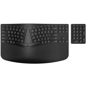 HP 960 Teclado Inalámbrico Ergonómico (Reposamanos, Sincronización Rápida, Detección Automática Sistema Operativo, Inclinación Negativa, QWERTY Español) Negro HP 960 Teclado Inalámbrico Ergonómico (Reposamanos, Sincronización Rápida, Detección Automática Sistema Operativo, Inclinación Negativa, QWERTY Español) Negro