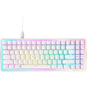 NZXT Teclado mecánico Gaming Function Elite MiniTKL con RGB magnético – Activación Ajustable – interruptores Hall Effect de Doble raíl –Disparador rápido – frecuencia de sondeo de 8K – Blanco NZXT Teclado mecánico Gaming Function Elite MiniTKL con RGB magnético – Activación Ajustable – interruptores Hall Effect de Doble raíl –Disparador rápido – frecuencia de sondeo de 8K – Blanco