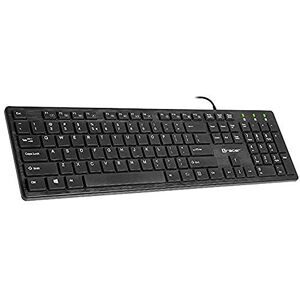 Tracer Ofis USB Teclado de Membrana 104 Teclas, Cable 1,8 Metros Tracer Ofis USB Teclado de Membrana 104 Teclas, Cable 1,8 Metros