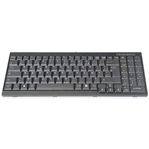 Digitus Teclado KVM – Recambio para DS-72210 / DS-72211 – Distribución francesa – Pieza de recambio o kit de actualización para consolas KVM LCD – Conexión específica para el dispositivo – Negro Digitus Teclado KVM – Recambio para DS-72210 / DS-72211 – Distribución francesa – Pieza de recambio o kit de actualización para consolas KVM LCD – Conexión específica para el dispositivo – Negro
