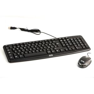 LINK LKTAST02 + LKMOS04 Teclado Italiano USB 108 Teclas Color Negro + Mini ratón óptico USB 3 Teclas Negro LINK LKTAST02 + LKMOS04 Teclado Italiano USB 108 Teclas Color Negro + Mini ratón óptico USB 3 Teclas Negro