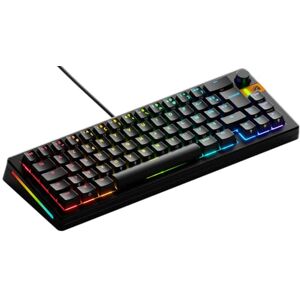 GLORIOUS Gaming GMMK 3 HE: Teclado Respuesta rápida, Hall Effect, sondeo 8K, switches magnéticos y mecánicos MX, Teclado 65% Hot Swap, Juntas modulares, PBT Doble inyección, AZERTY francés Negro GLORIOUS Gaming GMMK 3 HE: Teclado Respuesta rápida, Hall Effect, sondeo 8K, switches magnéticos y mecánicos MX, Teclado 65% Hot Swap, Juntas modulares, PBT Doble inyección, AZERTY francés Negro