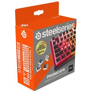 SteelSeries PrismCaps – teclas de doble inyección estilo pudding – termoplástico PBT resistente – compatible con la mayoría de teclados mecánicos – vástagos MX – negro (Configuración nórdica) SteelSeries PrismCaps – teclas de doble inyección estilo pudding – termoplástico PBT resistente – compatible con la mayoría de teclados mecánicos – vástagos MX – negro (Configuración nórdica)