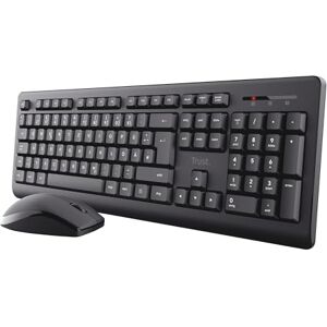 Trust Primo Juego de Teclado y ratón inalámbrico, diseño alemán QWERTZ, Teclas Planas, a Prueba de Salpicaduras, ratón inalámbrico ambidiestro, Receptor USB, Teclado inalámbrico para PC, Ordenador, Trust Primo Juego de Teclado y ratón inalámbrico, diseño alemán QWERTZ, Teclas Planas, a Prueba de Salpicaduras, ratón inalámbrico ambidiestro, Receptor USB, Teclado inalámbrico para PC, Ordenador,