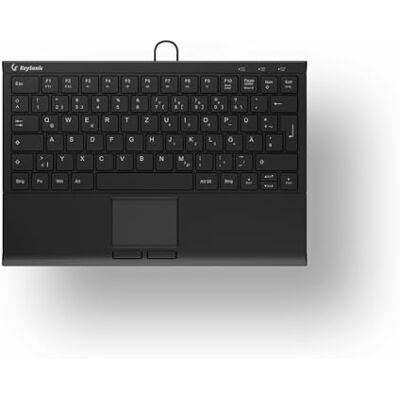 KeySonic KSK-5211ELU (DE) • Con cable • USB • Membrana Key Switch • QWERTZ • LED • Negro (60957) KeySonic KSK-5211ELU (DE) • Con cable • USB • Membrana Key Switch • QWERTZ • LED • Negro (60957)