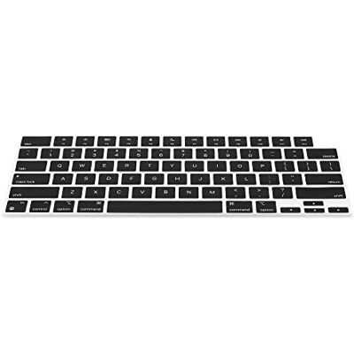 kwmobile Protector Compatible con Apple MacBook Pro 14" (2021) A2442 Cubierta para Teclado inglés US QWERTY Negro kwmobile Protector Compatible con Apple MacBook Pro 14" (2021) A2442 Cubierta para Teclado inglés US QWERTY Negro