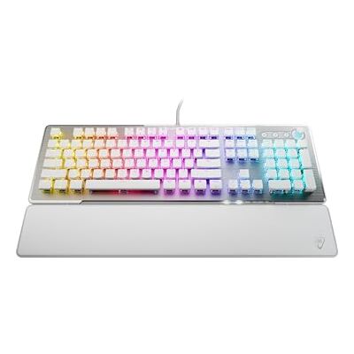 Turtle Beach Vulcan II Teclado mecánico para PC Interruptor Titan II Teclas RGB Luminosas Personalizables Reposamuñecas extraíble Placa de Aluminio Blanco Turtle Beach Vulcan II Teclado mecánico para PC Interruptor Titan II Teclas RGB Luminosas Personalizables Reposamuñecas extraíble Placa de Aluminio Blanco