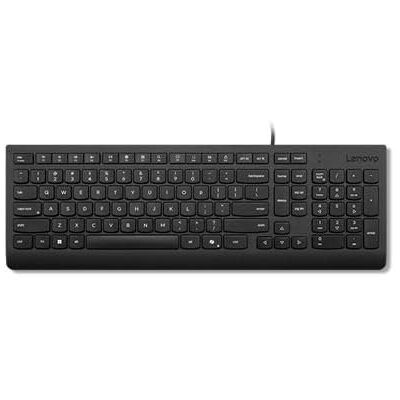 Lenovo Essential Teclado USB QWERTY Danés Negro Caja marrón Lenovo Essential Teclado USB QWERTY Danés Negro Caja marrón