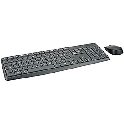 Logitech MK235 Teclado y ratón inalámbricos Combo HRV-SLV QWERTY Logitech MK235 Teclado y ratón inalámbricos Combo HRV-SLV QWERTY