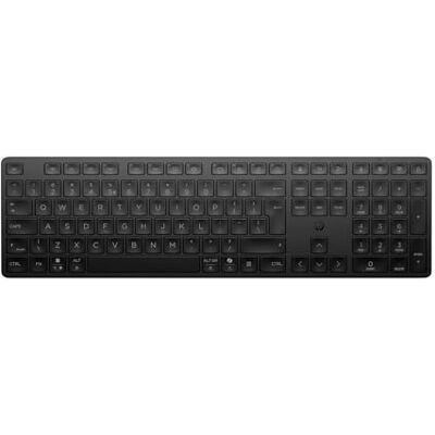 HP 490K Teclado Inalámbrico Multidispositivo con Conexión Bluetooth y USB, Teclas Silenciosas y Programables, 22 Teclas, Tecla Copilot, Compatible Windows, macOS, iOS y Android, QWERTY Español, Negro HP 490K Teclado Inalámbrico Multidispositivo con Conexión Bluetooth y USB, Teclas Silenciosas y Programables, 22 Teclas, Tecla Copilot, Compatible Windows, macOS, iOS y Android, QWERTY Español, Negro